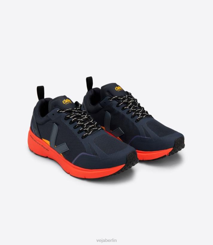Veja X 46FB197 Condor 2 Ciele Nautico Orange Fluo