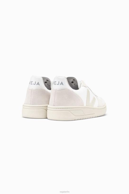 Veja 46FB44 V-10 B-Mesh, weißer natürlicher Pierre